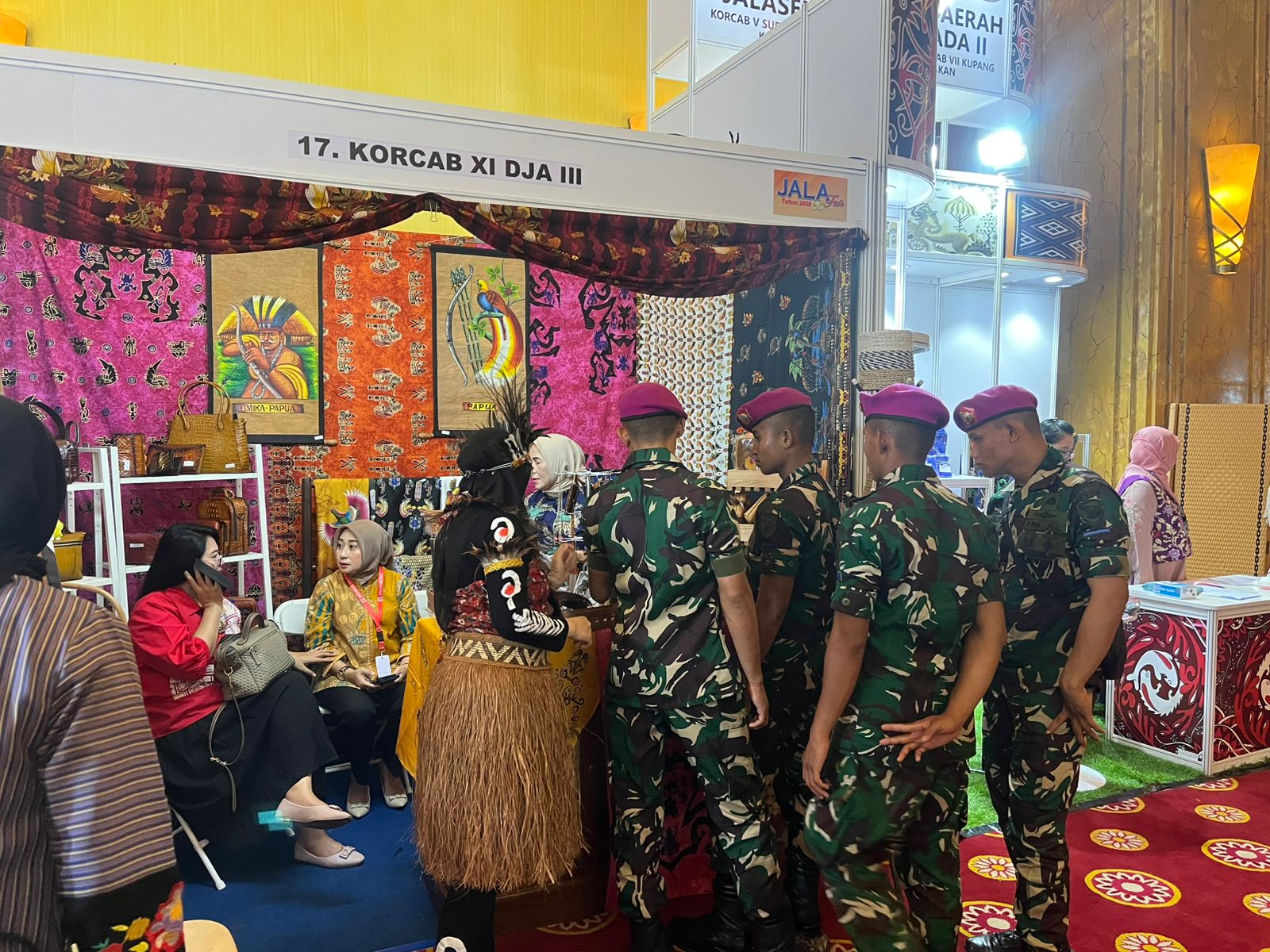 Jala Fair PRAJURIT BATALYON ROKET 1 MARINIR IKUT MERAMAIKAN DALAM GELARAN JALA ...